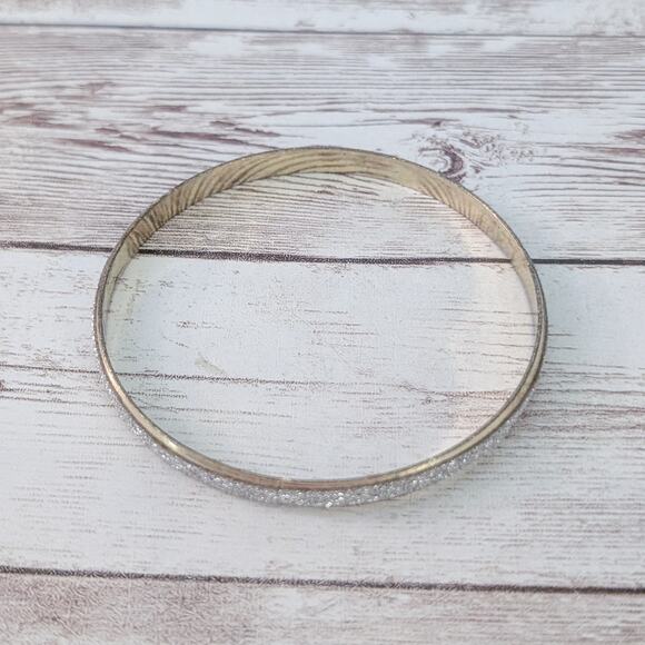 Gold Tone with Glitter Bracelet - Condition Issues - Picture 6 of 8